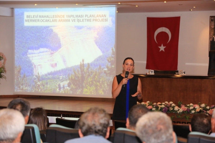 Şirince’de Mermer Ocağı Tepkisi