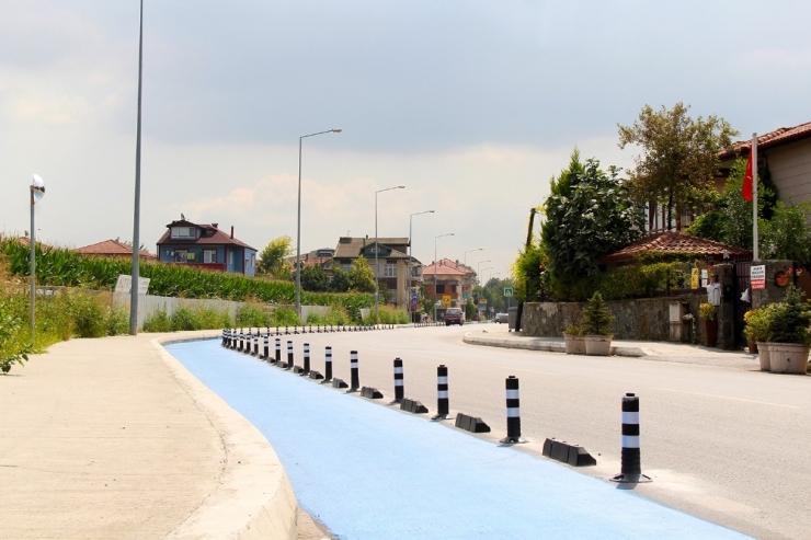 Sakarya’da Bisiklet Yolları Standartlara Uygun Hale Getirildi