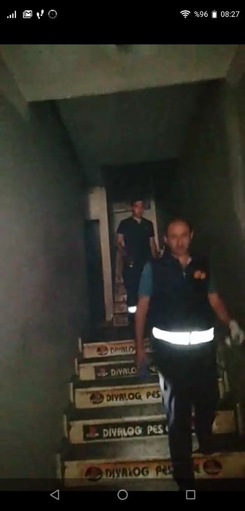 Van’da Bodrum Yangını