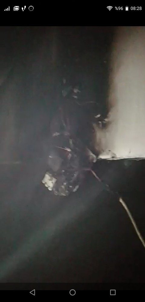 Van’da Bodrum Yangını