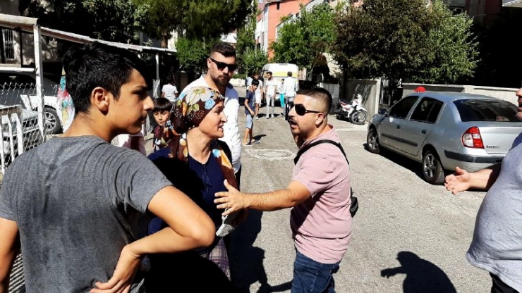 Cinayet Zanlısına Mahallelinin Öfkesi