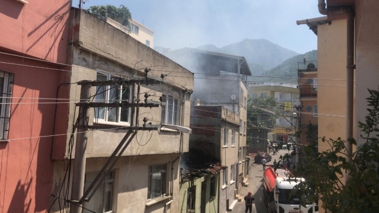 Bursa’da Korkutan Yangın