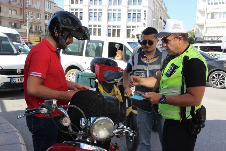 Motosikletlere Sıkı Denetim