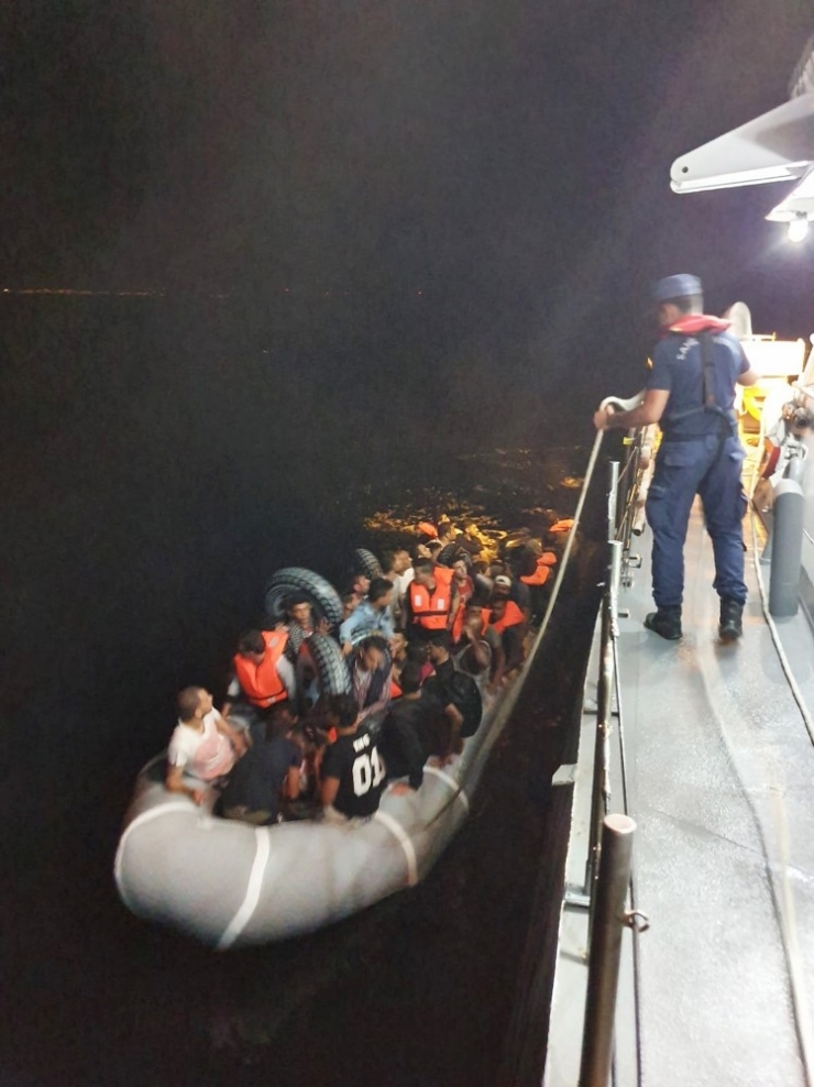 Datça’da 42 Göçmen Yakalandı