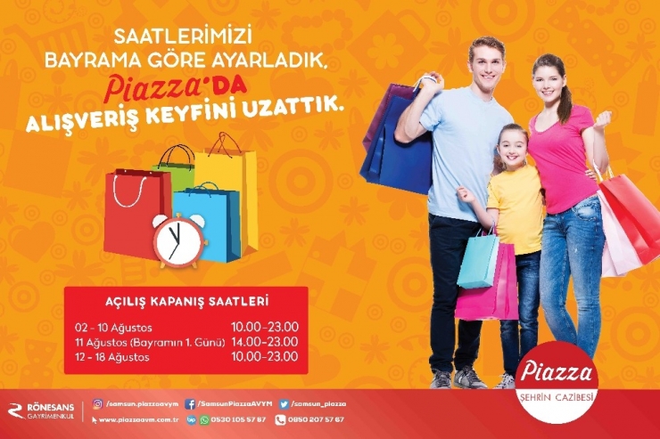 Bayram Alışverişinin Keyfi Uzadı