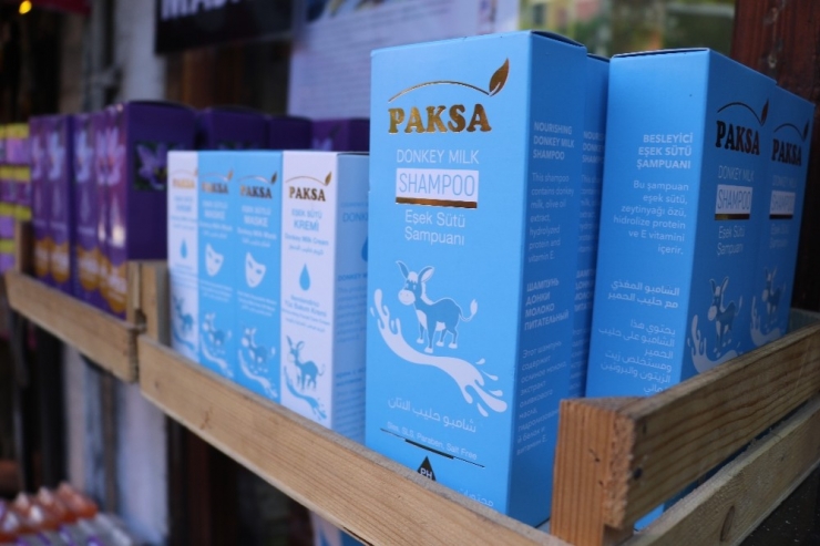 İki Yıl Üretilmesi İçin Uğraştığı Eşek Sütü Sabun Yurtdışına İhraç Ediliyor