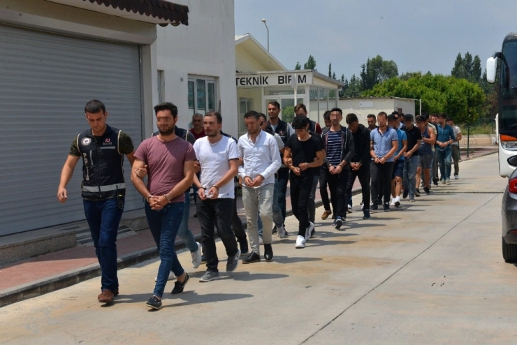Fetö Operasyonunda Gözaltına Alınan 41 Kişi Adana’ya Getirildi