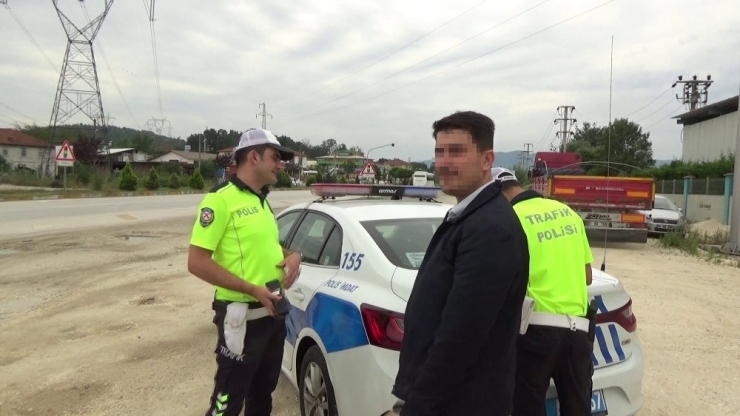 Aşırı Hız Yapan Sürücüden İlginç Savunma