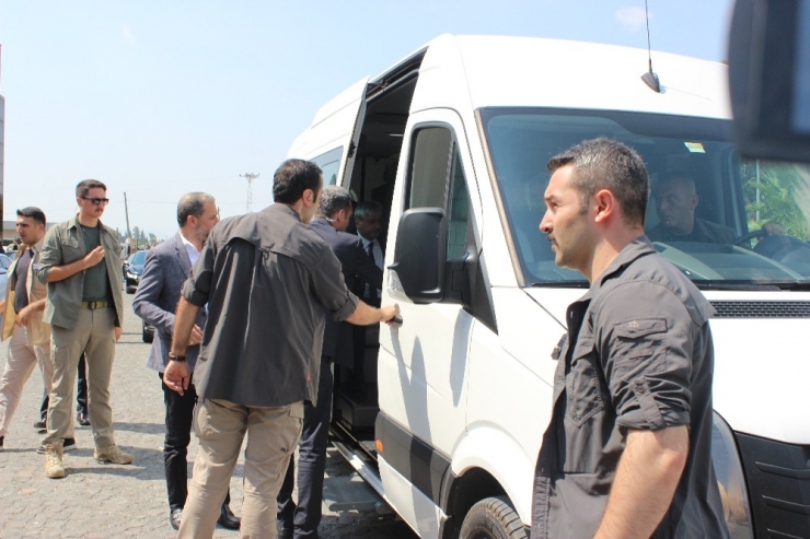 İçişleri Bakanı Soylu, ’Sınır Güvenliği Toplantısı’ İçin Hatay’da