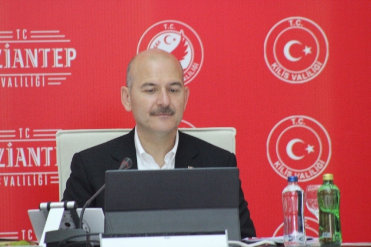 İçişleri Bakanı Soylu, ’Sınır Güvenliği Toplantısı’ İçin Hatay’da