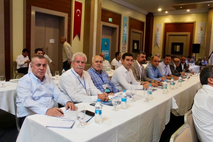 Ak Parti Mardin İl Başkanı Kılıç, Yerel Yönetim Toplantısını Değerlendirdi