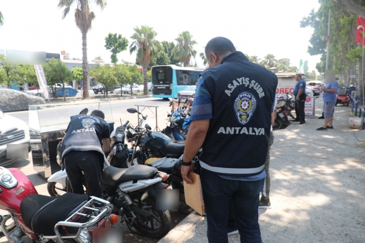 Antalya’da Asayiş Ve Trafik Uygulaması