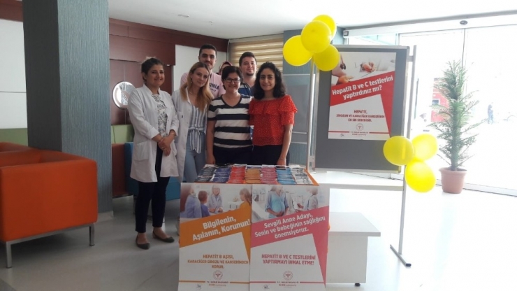 Düzce Üniversitesi Hastanesi’nde “Hepatit Farkındalık” Standı Kuruldu