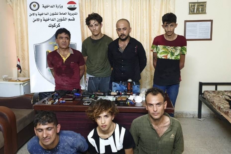 Kerkük’te Uyuşturucu Çetesi Çökertildi