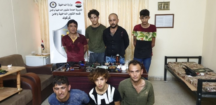 Kerkük’te Uyuşturucu Çetesi Çökertildi