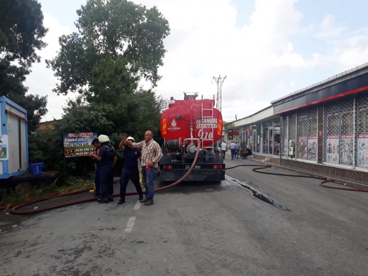 Arnavutköy’de Feci Olay: 11 Büyükbaş Hayvan Yanarak Telef Oldu