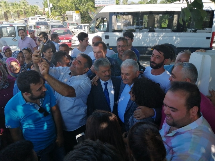 Kaymakçı’da Binali Yıldırım’a Sevgi Seli