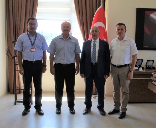 New York Tiran Üniversitesi Rektörü Prof. Dr. İsmail Kocayusufoğlu’ndan Rektör Murat’a Ziyaret