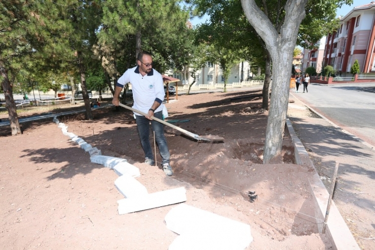 Odunpazarı Belediyesi’nden Park, Yeşil Alan Ve Ağaçlandırma Çalışmaları