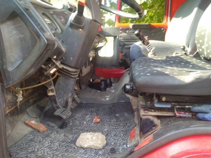 Taşlı Saldırıya Uğrayan İtfiaye Görevlileri Suç Duyurusunda Bulundu