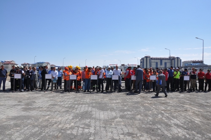 Kars’ta, Tamp İntikal Ve Toplanma Tatbikatı Gerçekleştirildi