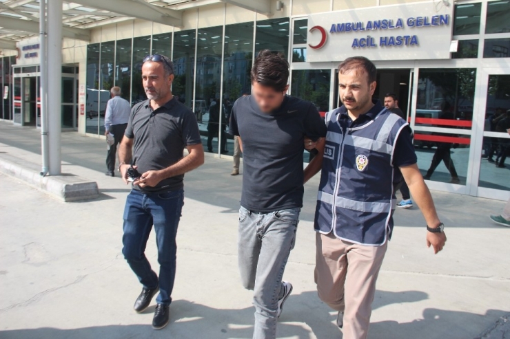 Kapkaç Şüphelisini Park Halindeki Motosikleti Ele Verdi