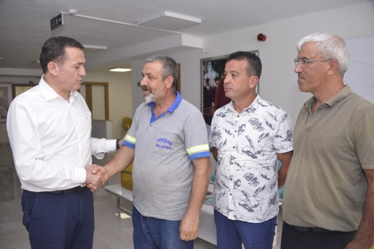 Belediye İşçisinden Örnek Davranış