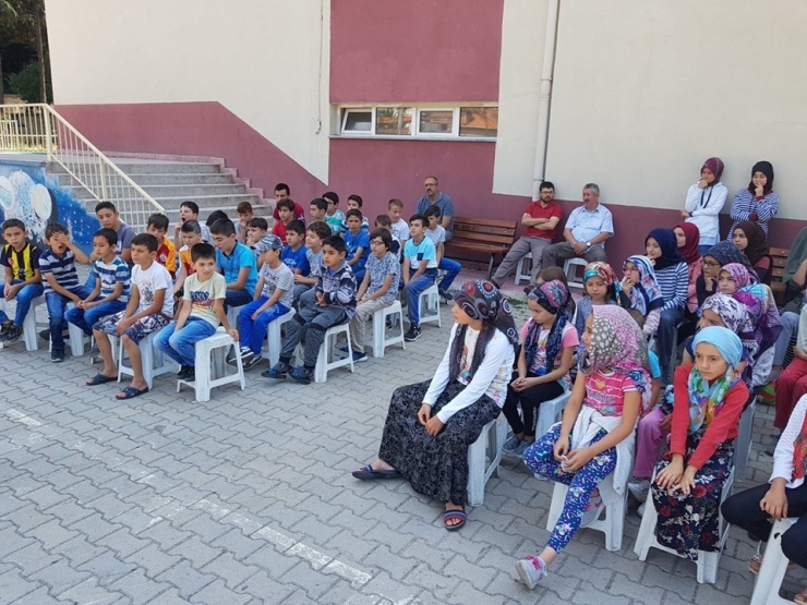 Şaphane’de Yaz Kur’an Kursu Öğrencilerine Trafik Eğitimi