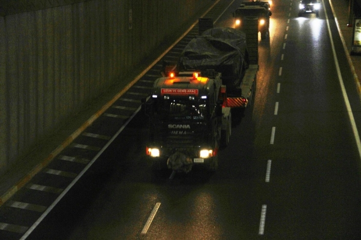 Suriye Sınırına Askeri Sevkiyat