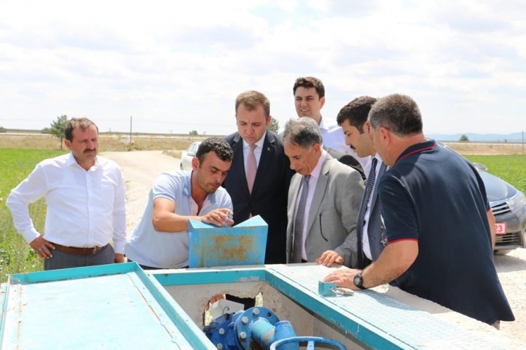 Altıntaş’ta Beşkarış Sulama Barajı İle İlgili İstişare Toplantısı