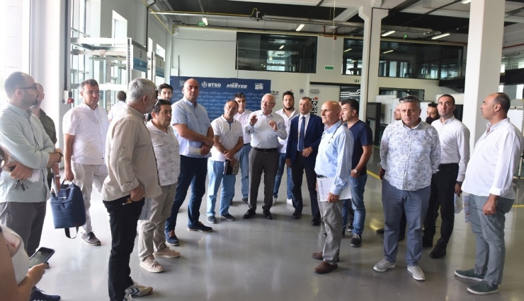 Asansör Sektörü Temsilcilerinden Btso’nun Yeni Test Merkezine Tam Not