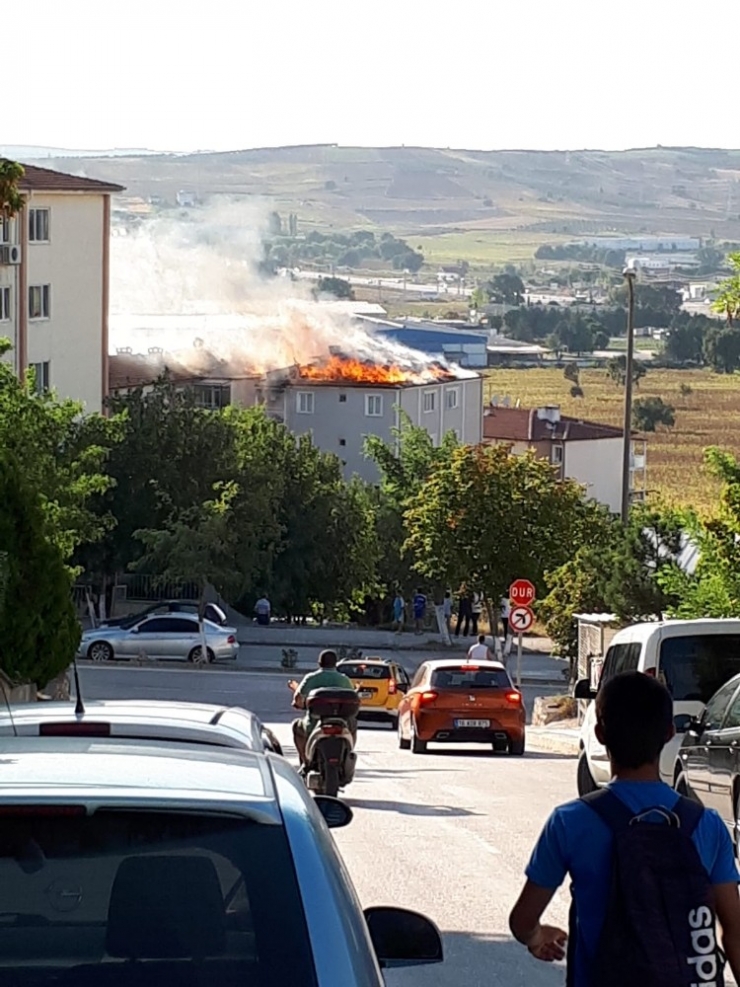 Bursa’da Korkutan Yangın