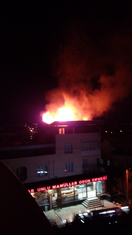 Bursa’da Korkutan Yangın