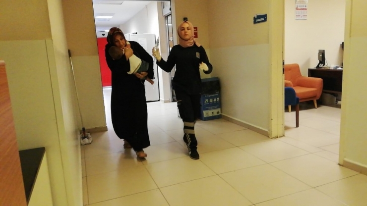 1 Yaşındaki Bebek Çamaşır Suyu İçti