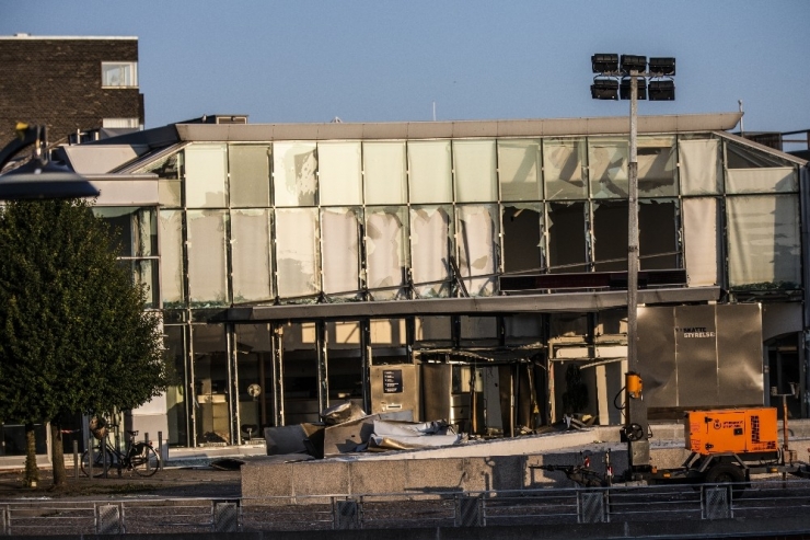 Danimarka’da Korkutan Patlama