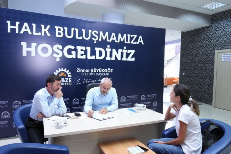 Gebze’de Halk Buluşmaları Devam Ediyor