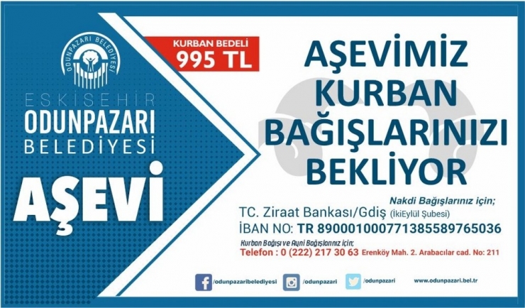 Odunpazarı Belediyesi Aşevi Kurban Bağışı Kabul Ediyor