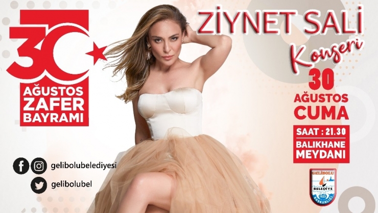 Ziynet Sali, 30 Ağustosta Gelilbolu’da Sahne Alacak