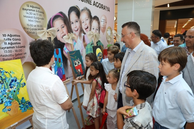 Paletimdeki Renkler Sergisi Açıldı