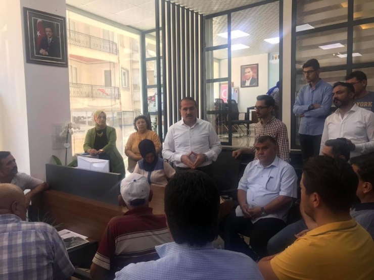 Ak Partili Kırkpınar, Halk Gününde Vatandaşlarla Buluştu