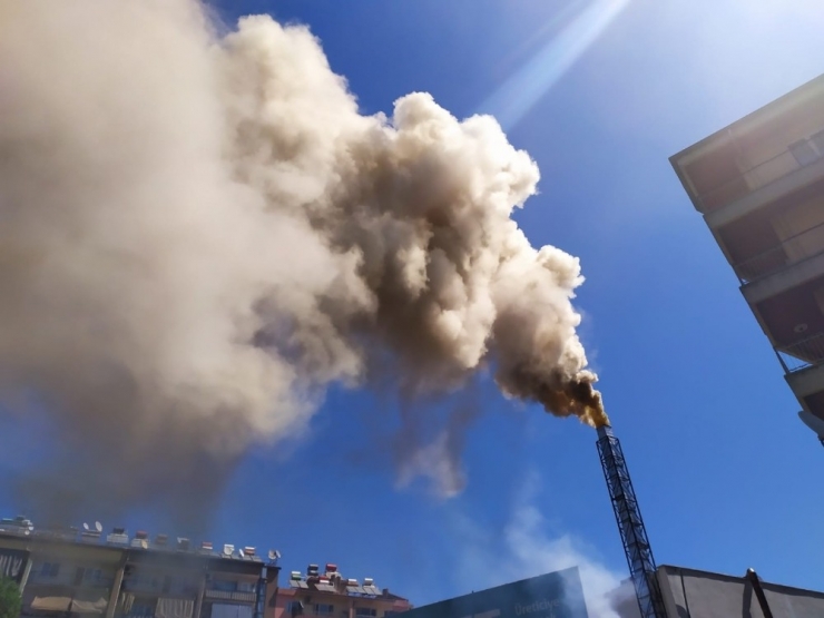 Aydın Balıkçı Hali’nde Yangın