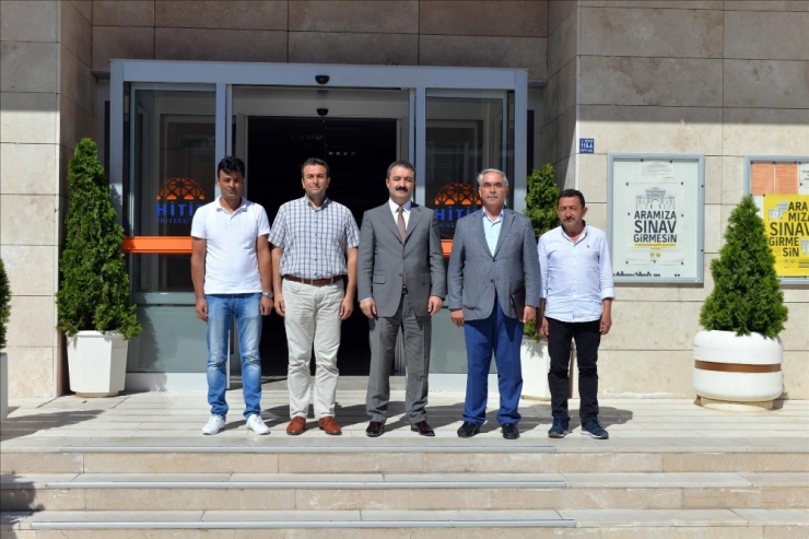 Rektör Öztürk’ten Sınav Koordinatörlüğü’ne Ziyaret