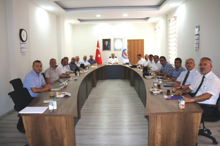 İlçe Millî Eğitim Müdürleri Hisarcık’ta Toplandı
