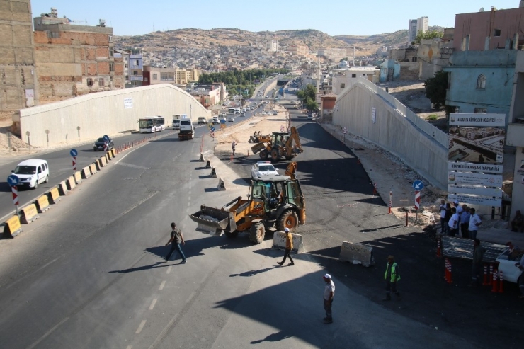 Karakoyun Köprülü Kavşağının Asfalt Çalışmaları Tamamlandı