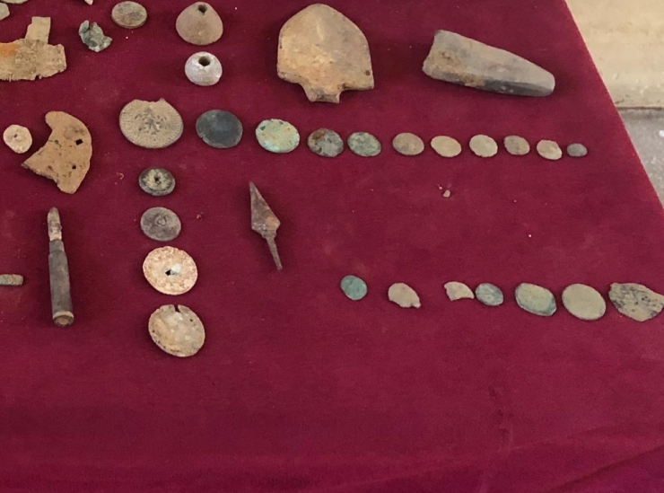 Tekirdağ’da Roma Ve Bizans Dönemlerine Ait 135 Parça Tarihi Eser Ele Geçirildi