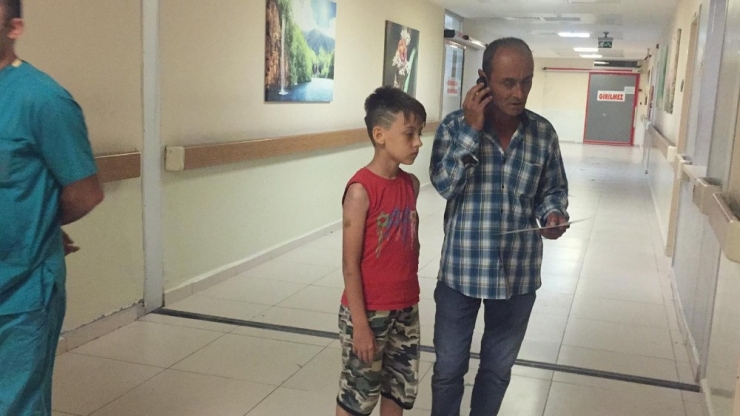 Bisiklet İle Motosiklet Çarpıştı: 2 Yaralı