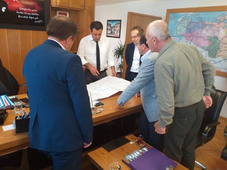 Emet Heyeti’nden Karayolları Bölge Müdürü’ne ’Hayırlı Olsun’ Ziyareti