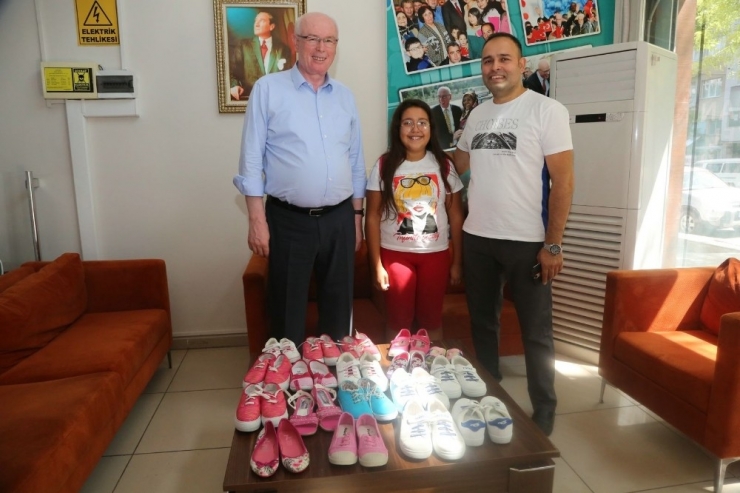 Kazım Kurt, Halk Merkete Bağış Yapan Baba Kıza Teşekkür Etti