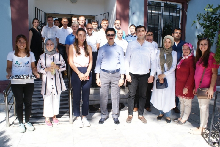 Manyas’ta Bayramlaşma