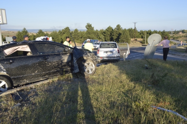 Tavşanlı’da Trafik Kazası: 7 Yaralı